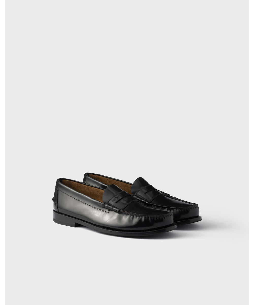 PRADA/プラダ_Men通販 | ブラッシュドレザー ダービーシューズ【送料