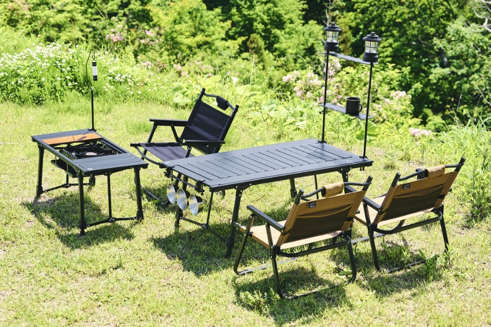 Alpen Outdoorsより、前回即完売したアルミユニットテーブルが