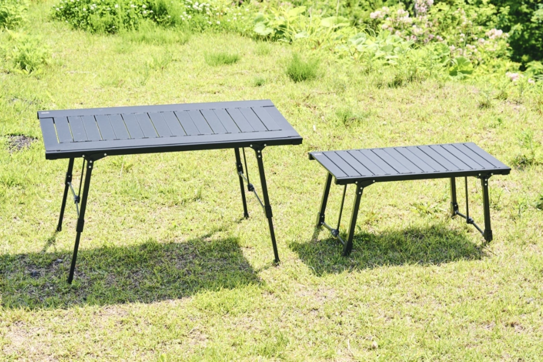 先行予約で即完売したアルミユニットテーブル88/110が7月19日(金)店頭