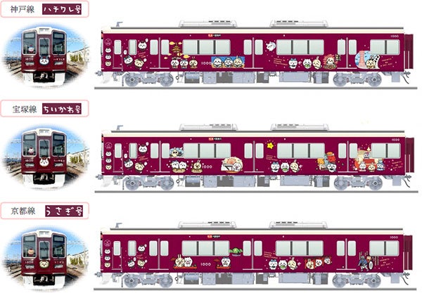 CHIIKAWA×HANKYU コラボレーション企画がはじまります！ 8月4日（金