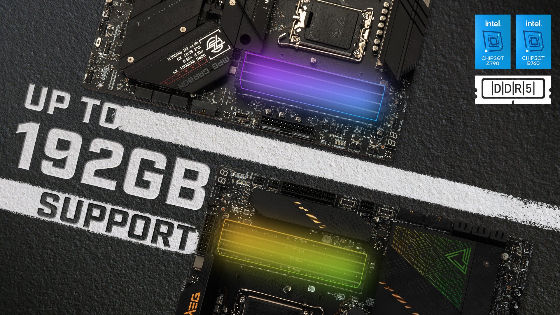 MSI、Intel 600、700チップセット搭載マザーボードにおいて最大192GBの