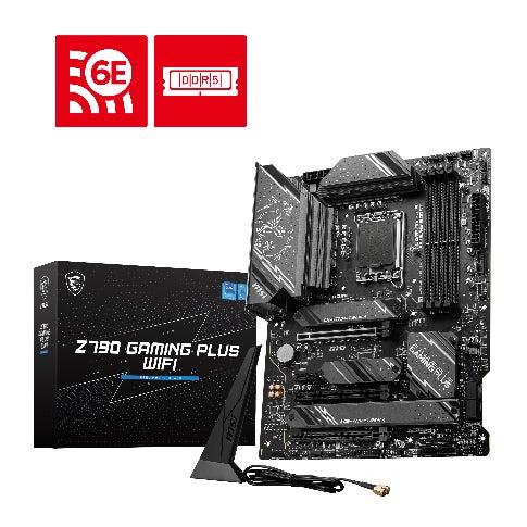 MSI、「GAMING PLUS」シリーズマザーボード「Z790 GAMING PLUS WIFI