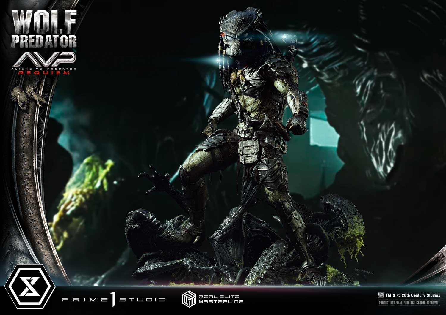 映画『AVP2 エイリアンズ VS. プレデター』より、ウルフプレデターを1