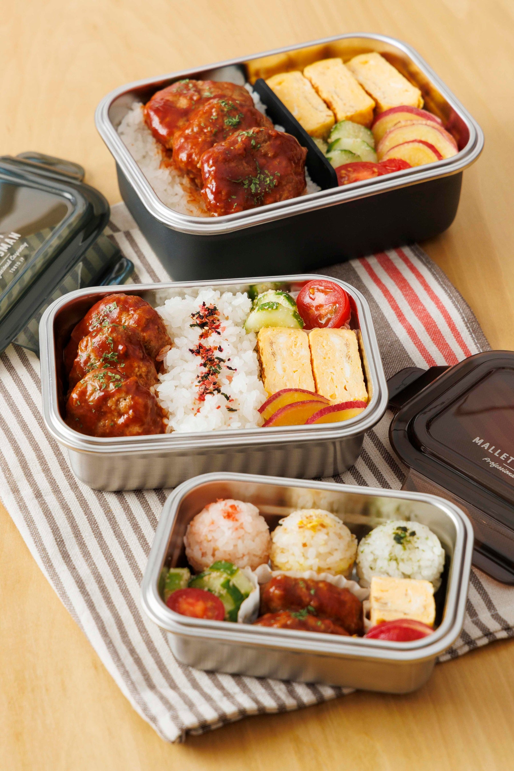 便利な機能がたくさん＆豊富なサイズラインナップのステンレス製ランチ