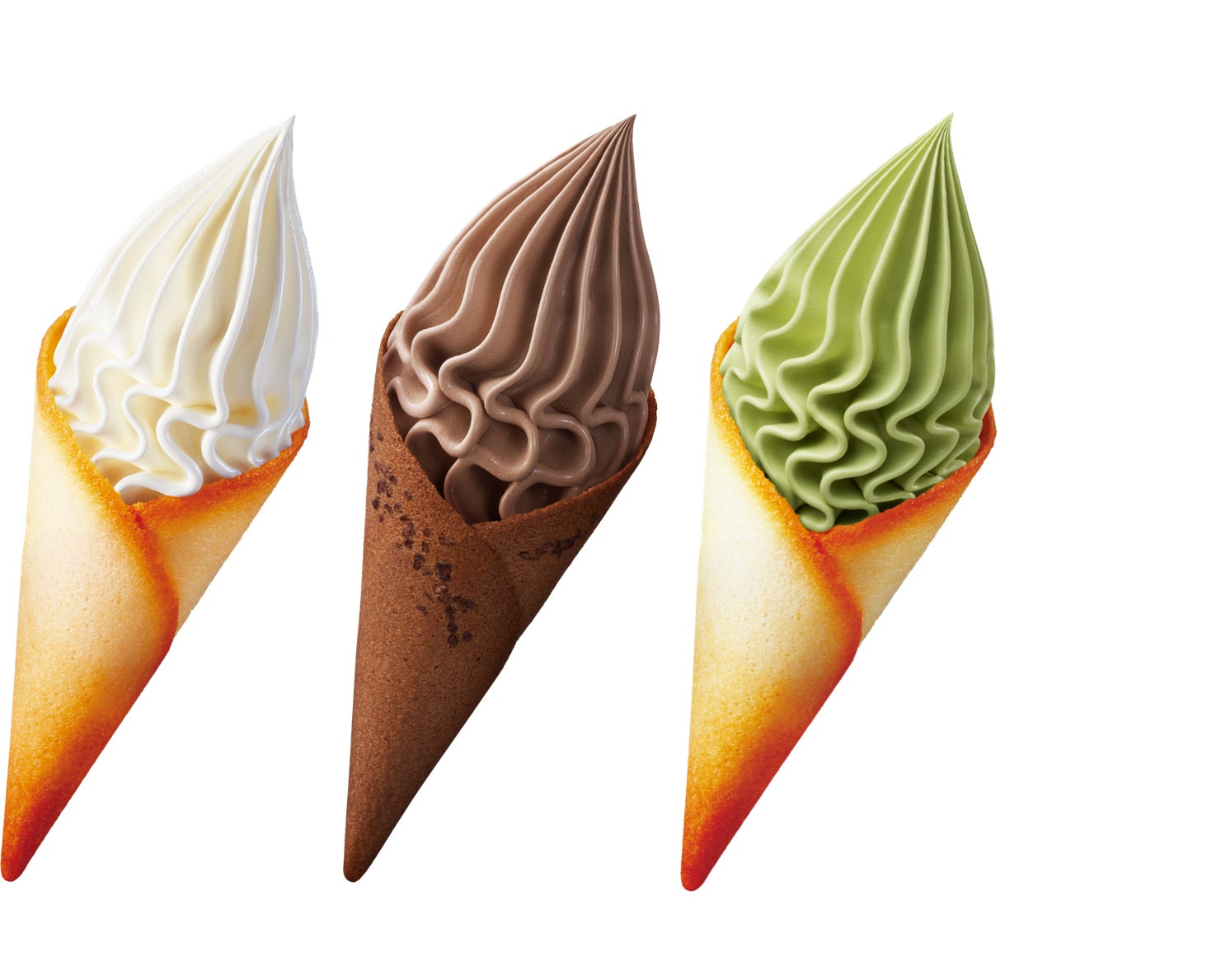開発に8年かけた新商品！プレミアム生クリームソフト「CREMIA」から茶