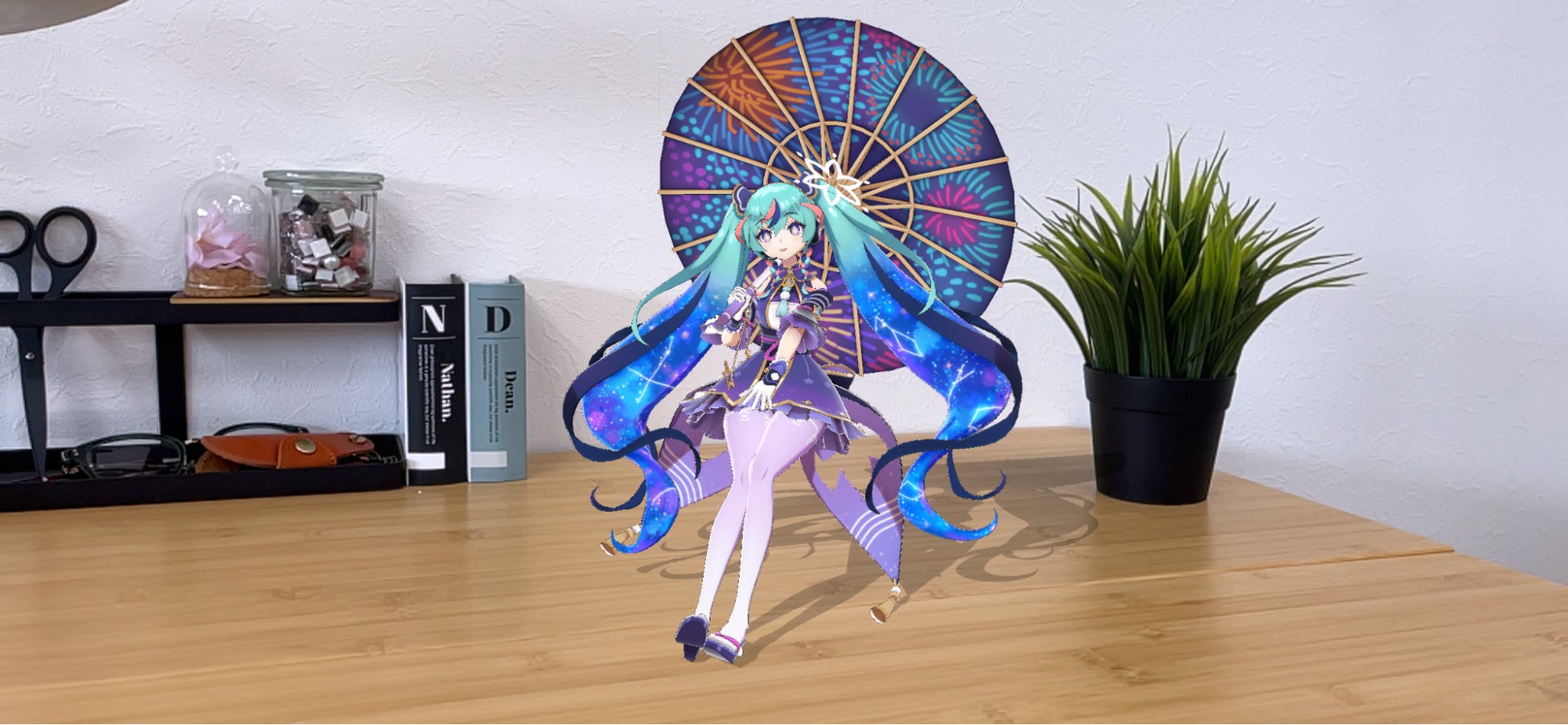 さいとうなおき先生デザイン「初音ミク」デジタルフィギュアとアバター
