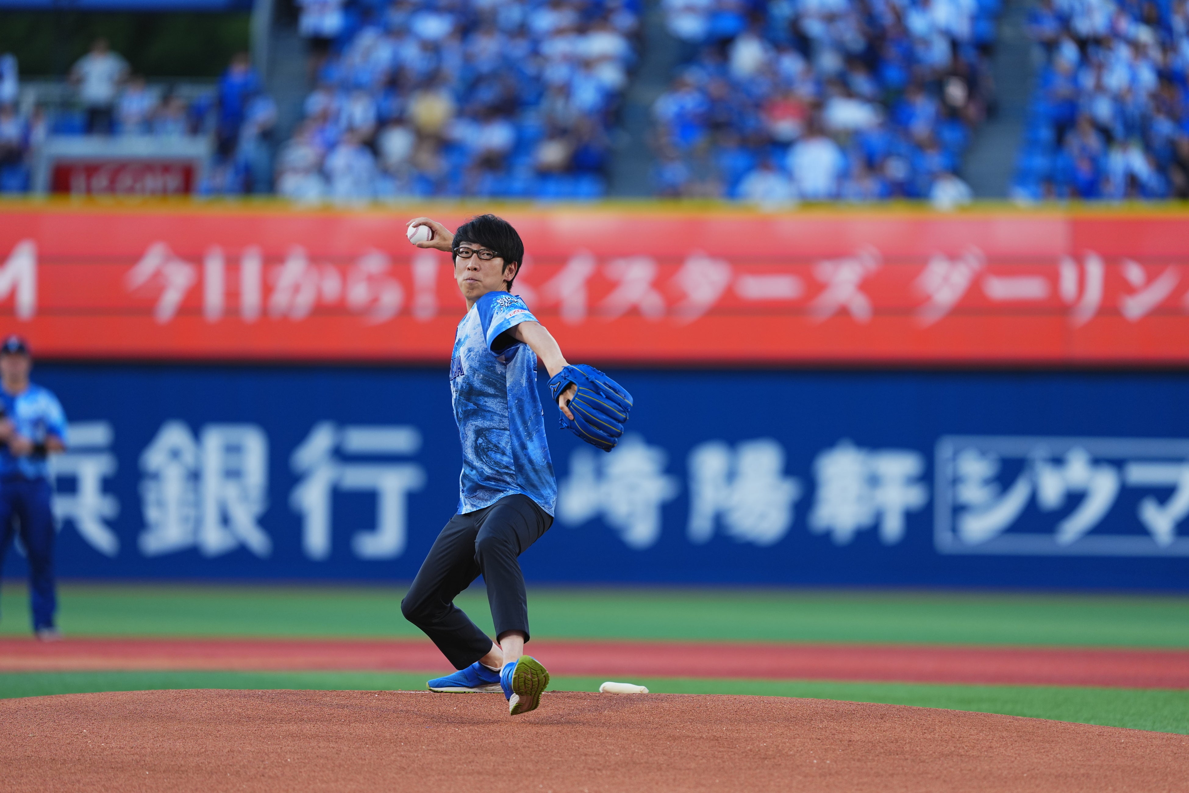 横浜DeNAベイスターズ 対 東京ヤクルトスワローズ戦で「キッズ STAR