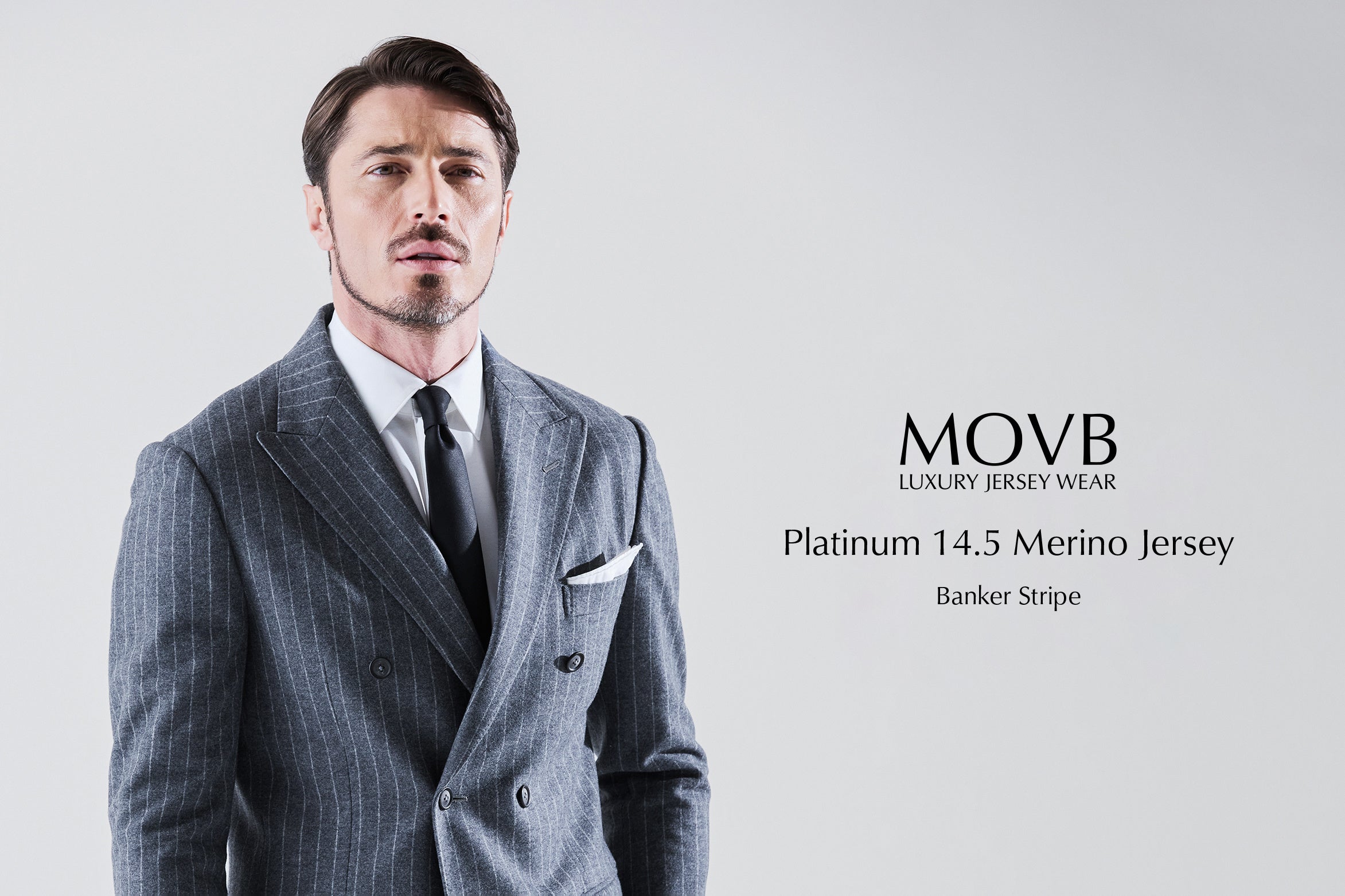 干場義雅ディレクションブランドMOVB、「Platinum 14.5 Merino Jersey