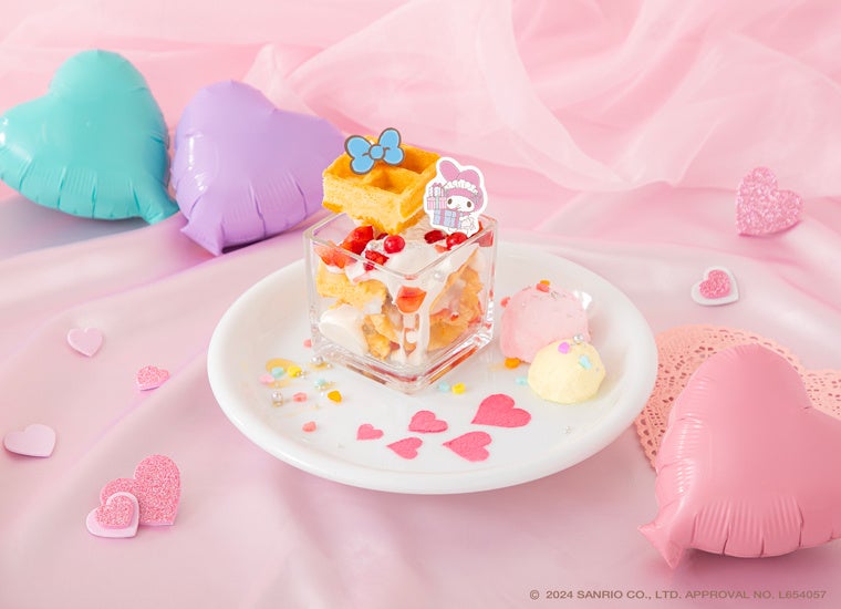 マイメロディ50周年を記念したテーマカフェが東京・大阪・愛知・宮城で