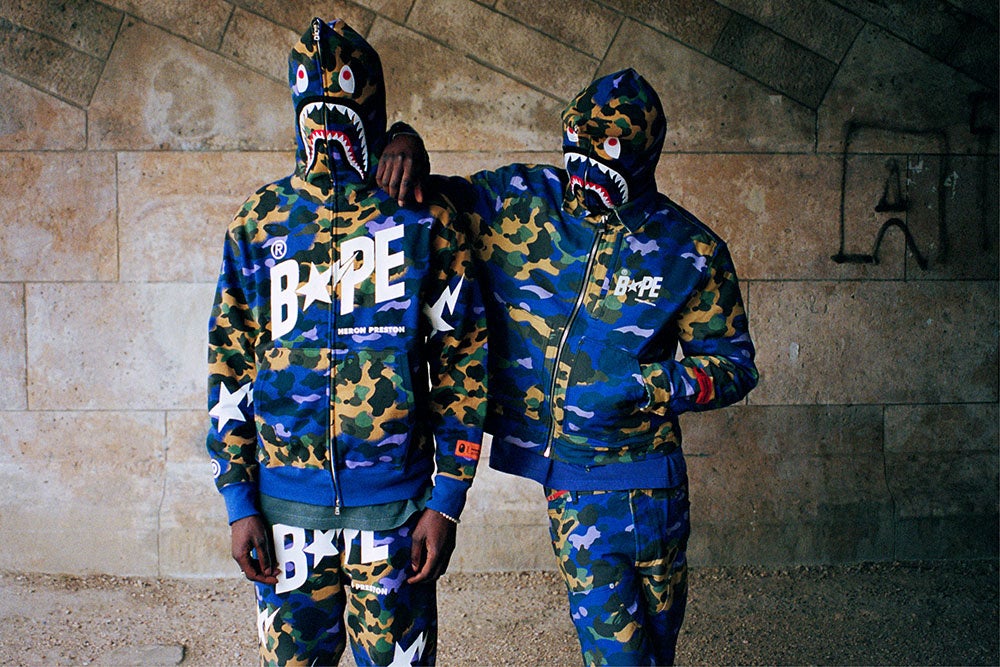 A BATHING APE®︎ × HERON PRESTON | 株式会社 ノーウェアのプレスリリース