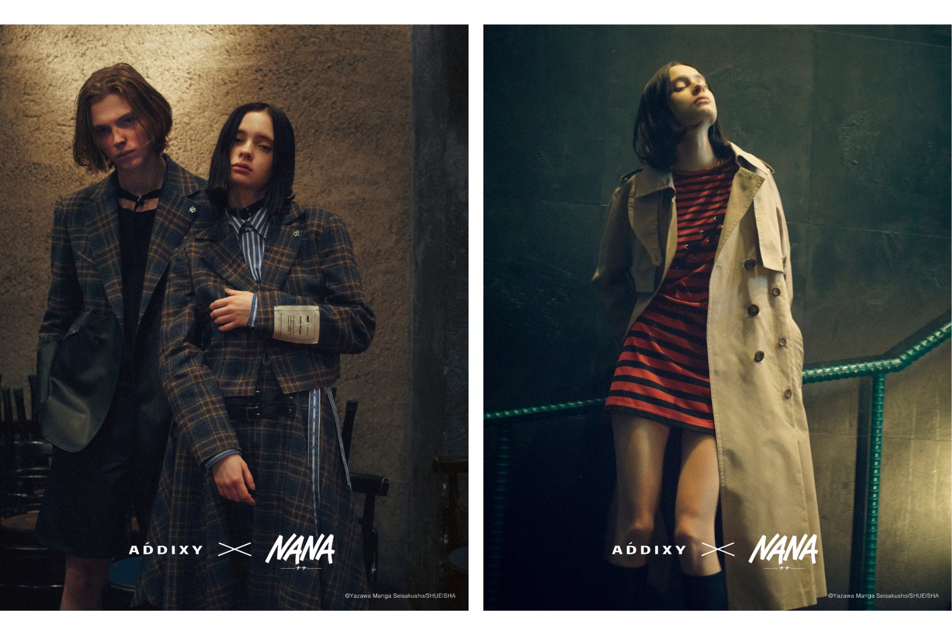 アパレルブランド「ADDIXY」×漫画『NANA』コラボレーション全商品の