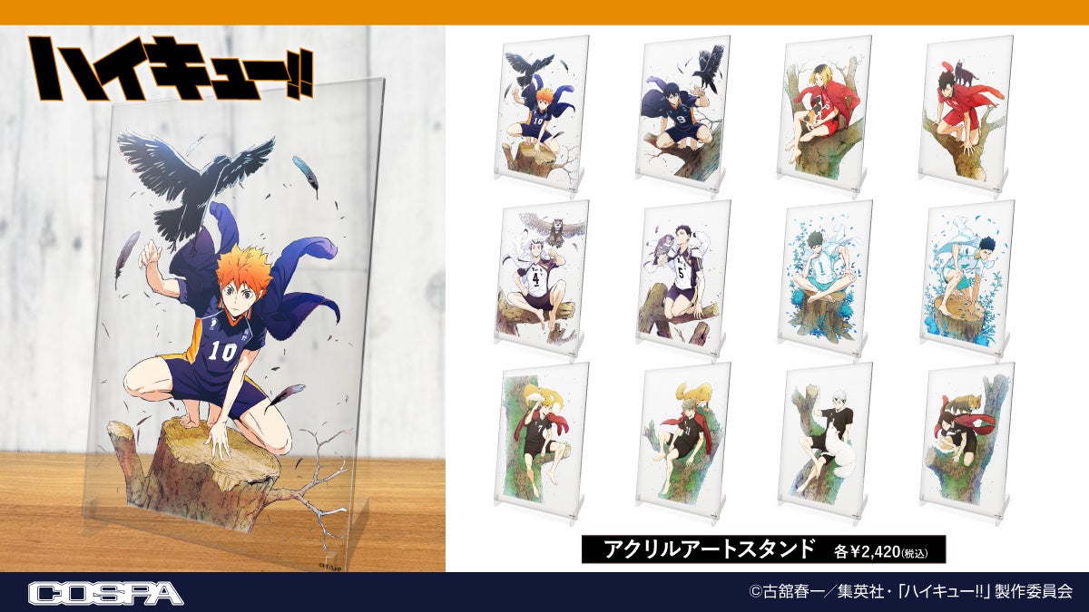 ジャンプフェスタ2024〉コスパ出展！先行販売グッズから、『ハイキュー