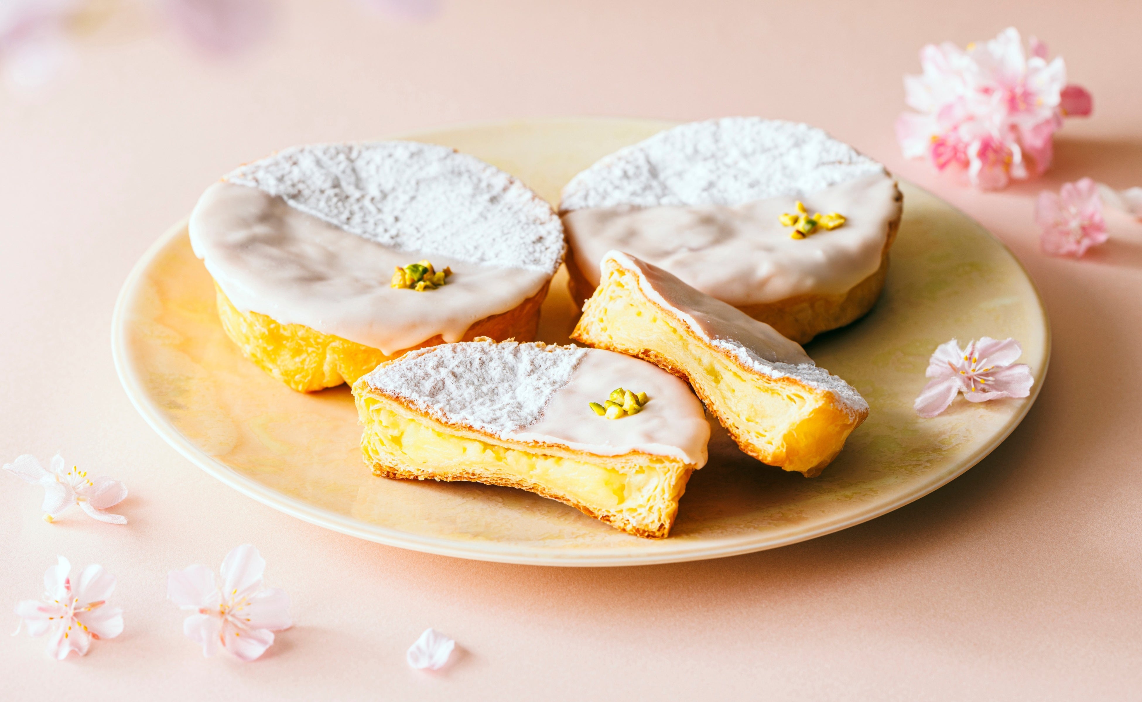 木村屋總本店】＜新商品＞桜の香りと春色仕立て「春色デニッシュ」を3