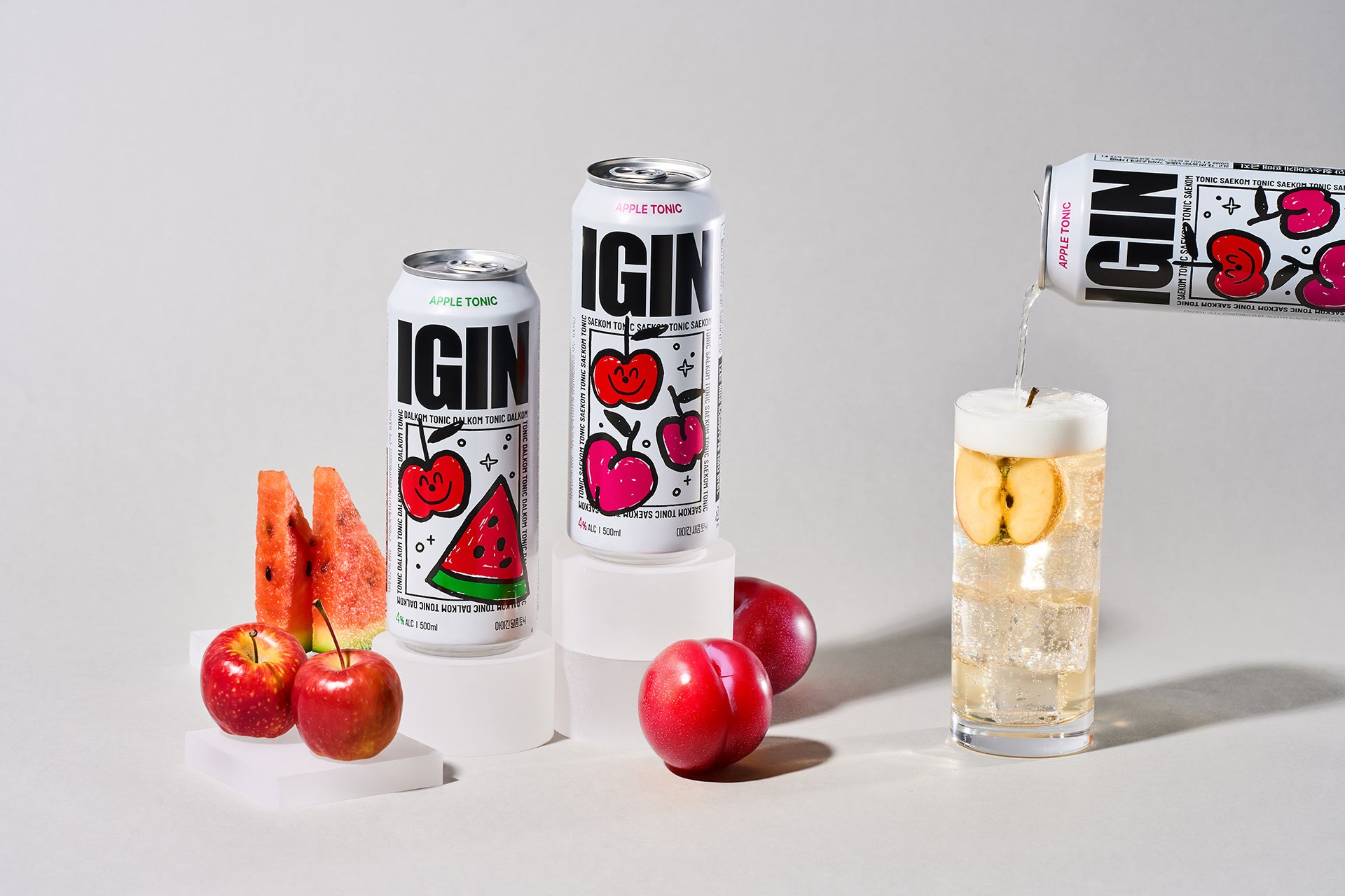 BTS・JINがアンバサダーを務める酒類ブランド「IGIN（アイギン）」渋谷