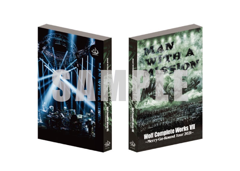 MAN WITH A MISSION” 映像作品集「Wolf Complete Works Ⅶ ～Merry-Go