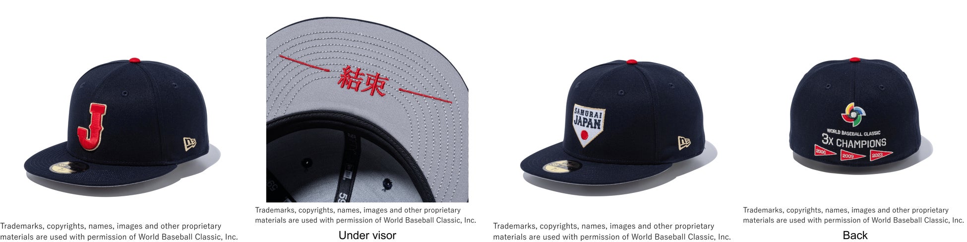 WBC 2026 侍ジャパン Jロゴ サムライブルー 59FIFTY 7 3/4 WBC 2026 侍