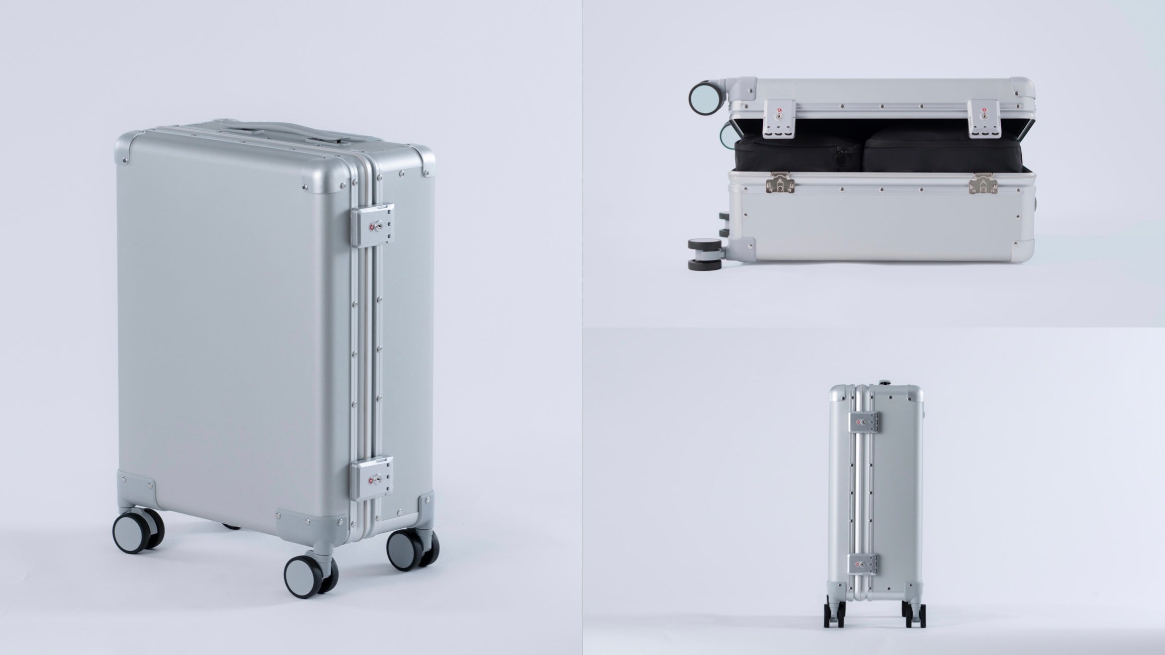 世界初】マグネシウム製スーツケース「Magne Suitcase」登場。強さと軽