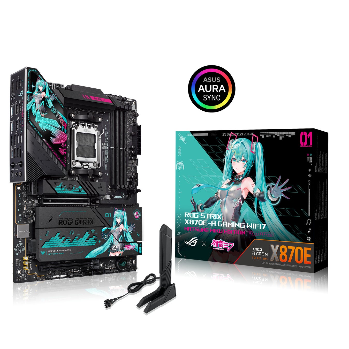 ボーカロイド初音ミクとコラボレーションした特別なゲーミング