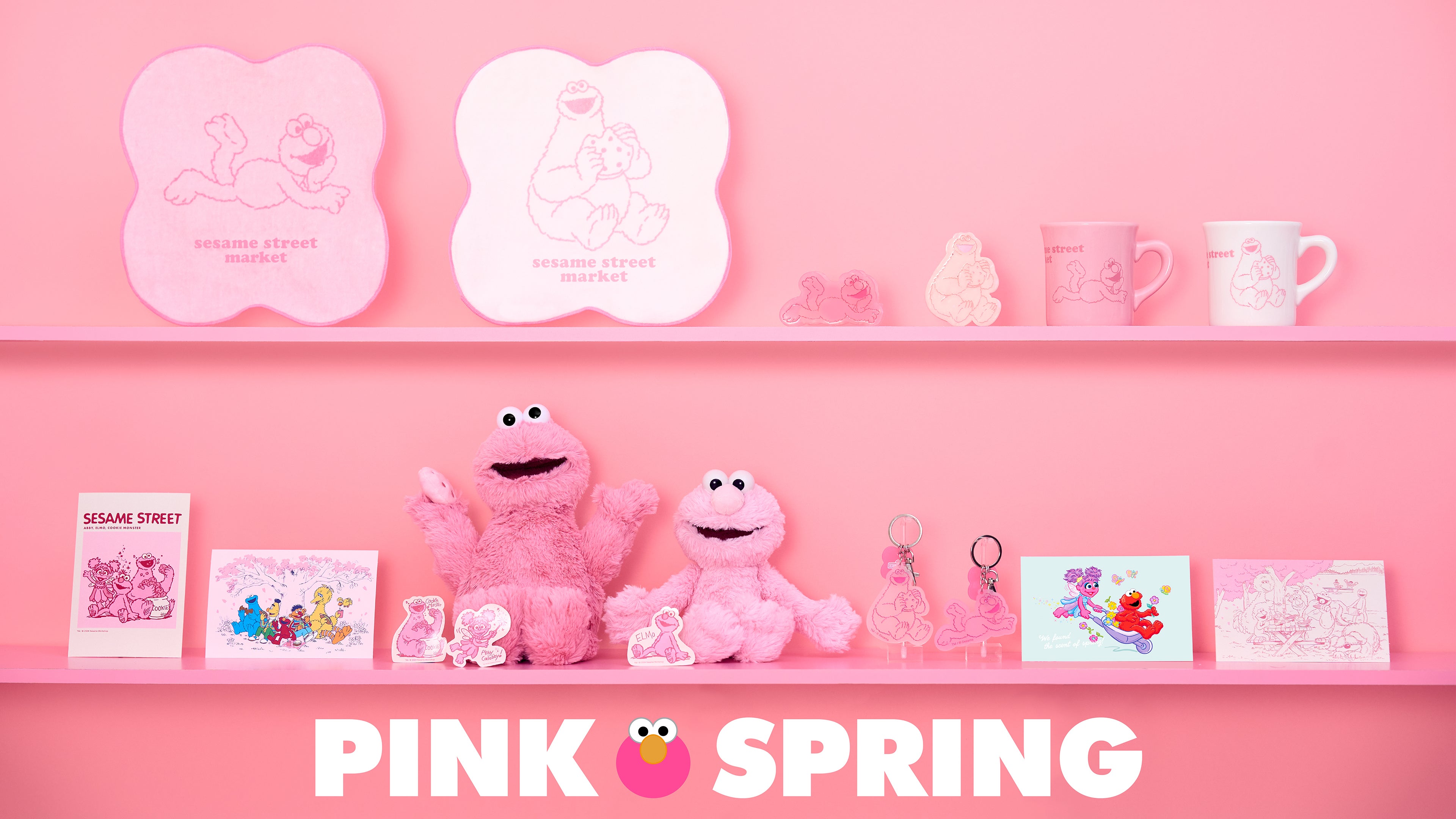 セサミストリートマーケット】春のシーズンコレクションテーマは「PINK