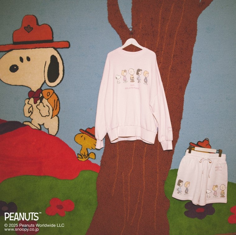 gelato pique(ジェラート ピケ)】コミック誕生75周年を迎える「PEANUTS