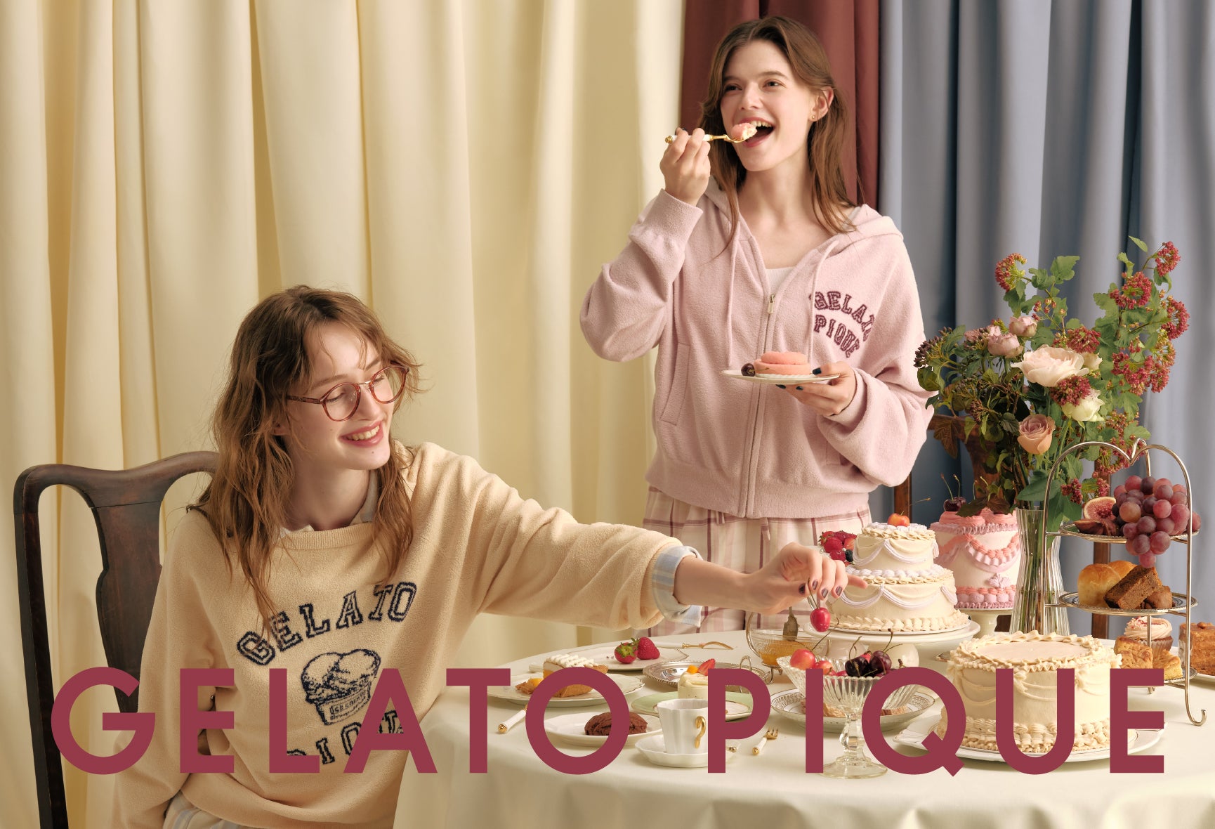 gelato pique(ジェラート ピケ)】秋の新作ルームウェア「2025 AUTUMN