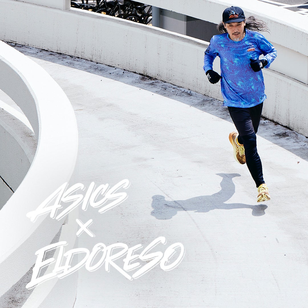 ELDORESO」とコラボレーションしたランニングコレクションに秋冬モデル