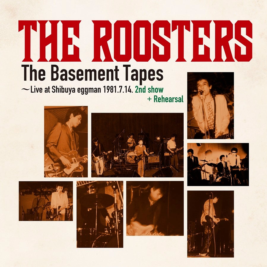 THE ROOSTERS結成45周年記念 THE ROOSTERSの伝説的なライブをCD
