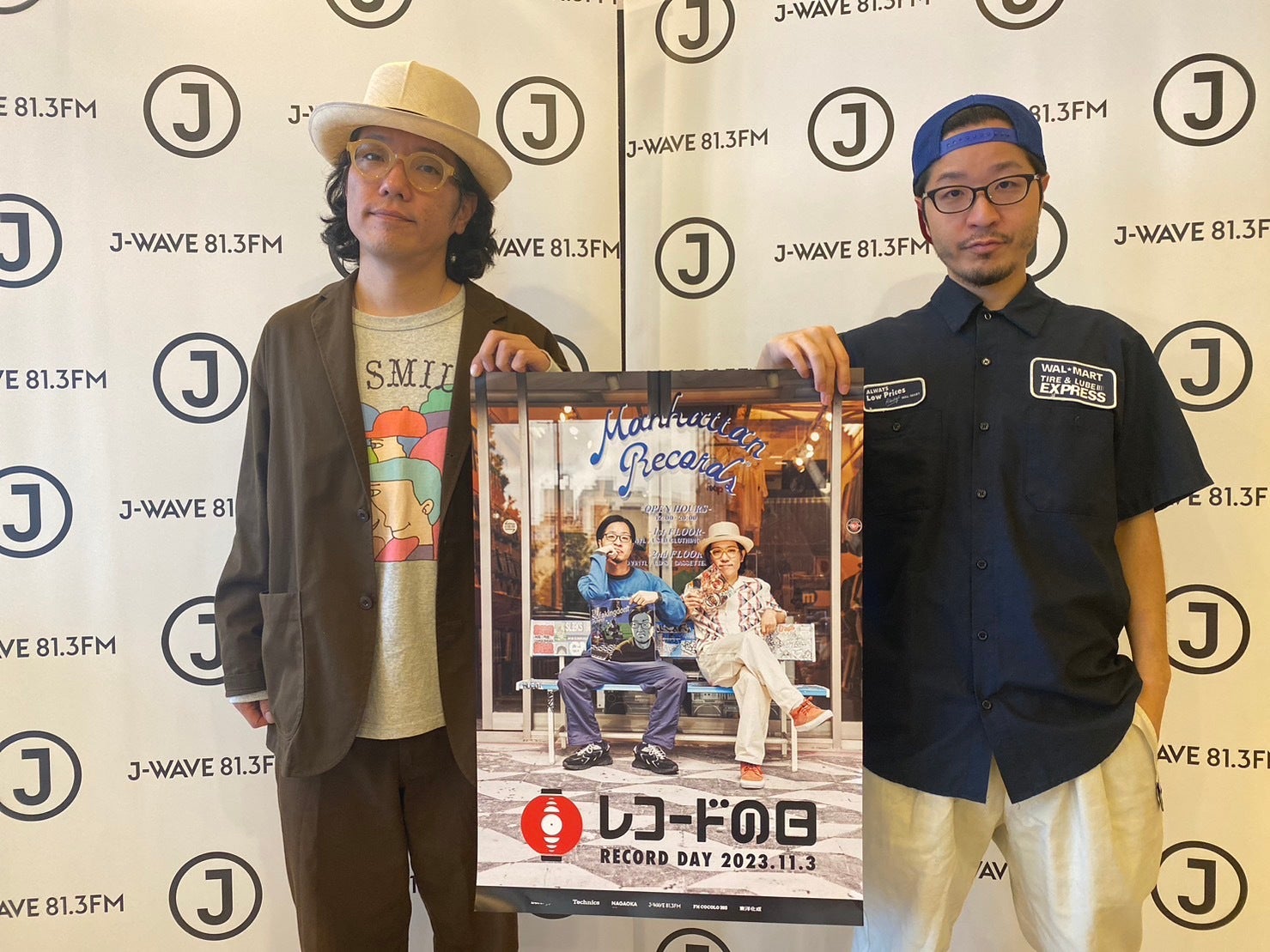 PUNPEE × ハナレグミがラジオで「Back to Back」を披露！ レコードの日