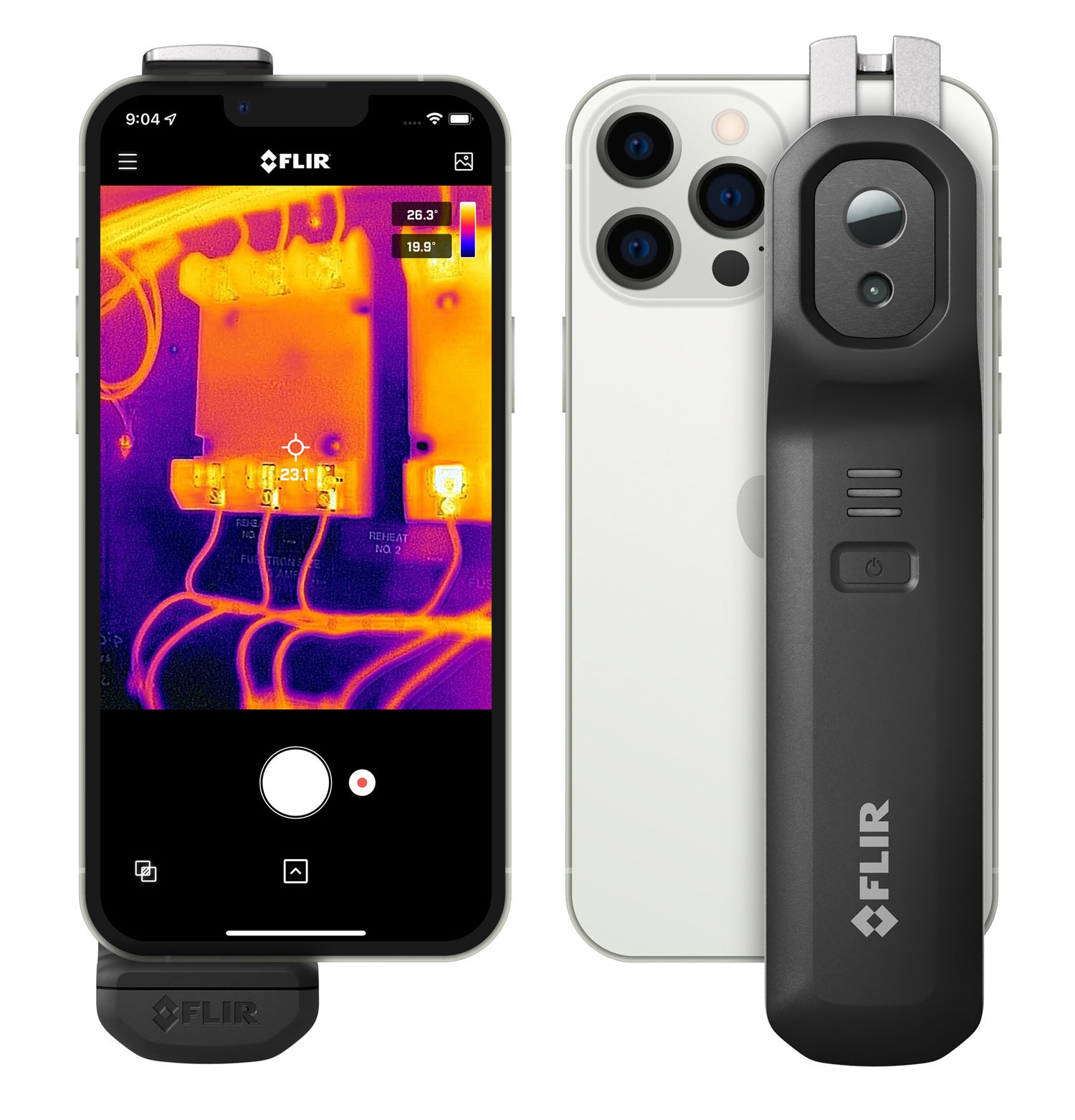 Teledyne FLIR、初のワイヤレスモバイル赤外線サーモグラフィカメラ