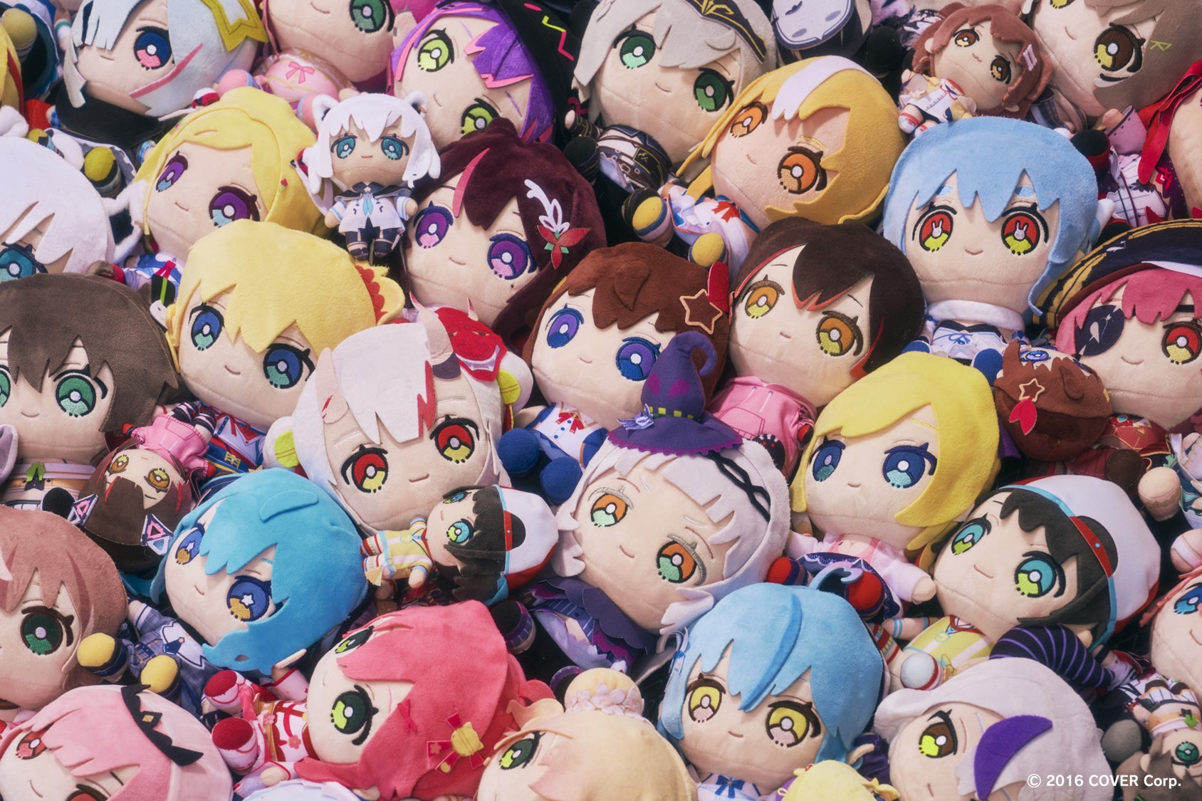 SHIBUYA TSUTAYAにホロライブ公式ぬいぐるみ「ホロフレ」が大集合