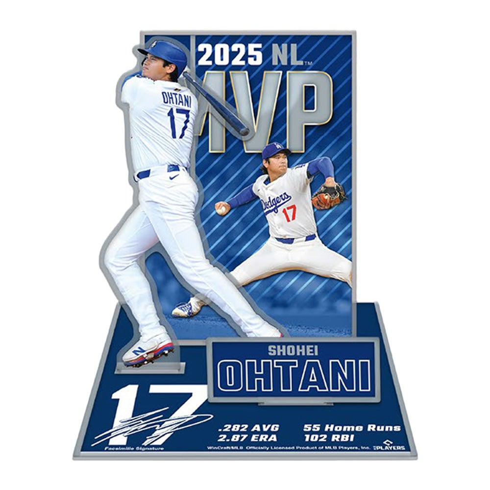 大谷翔平選手『ナショナル・リーグMVP受賞記念グッズ』が登場 | ファナ