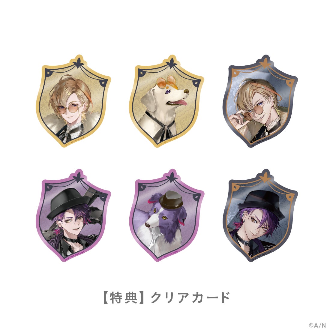 にじさんじから「NIJISANJI Elegant Mode Type：Kanato&Hibari」グッズ