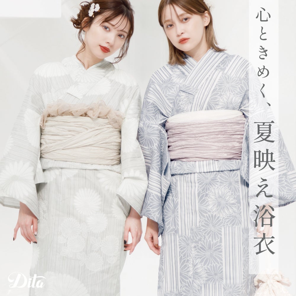 九州初上陸】大人可愛い夏映え浴衣を展開する「Dita」が福岡PARCOでPOP