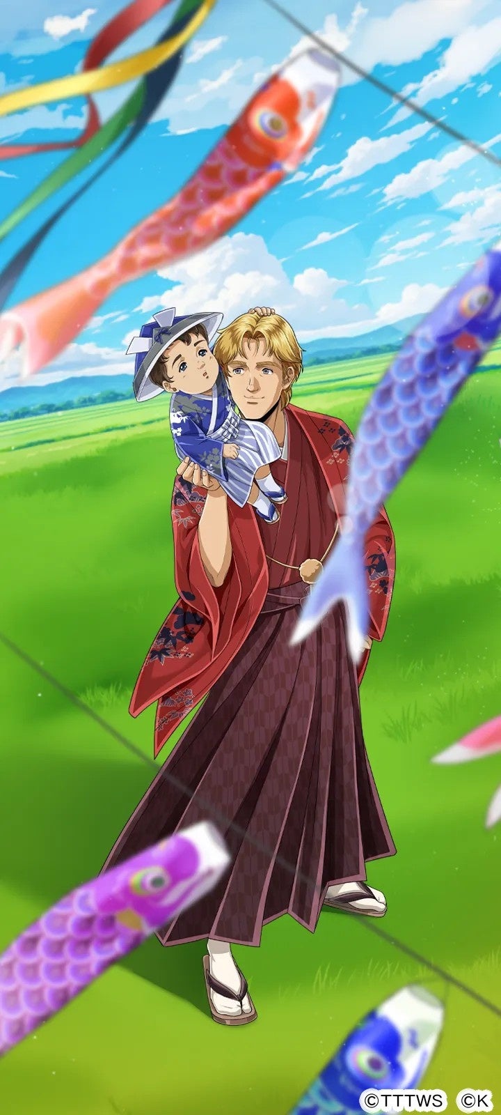 銀河英雄伝説 戦いの輪舞曲』端午の節句を楽しむミッターマイヤーと