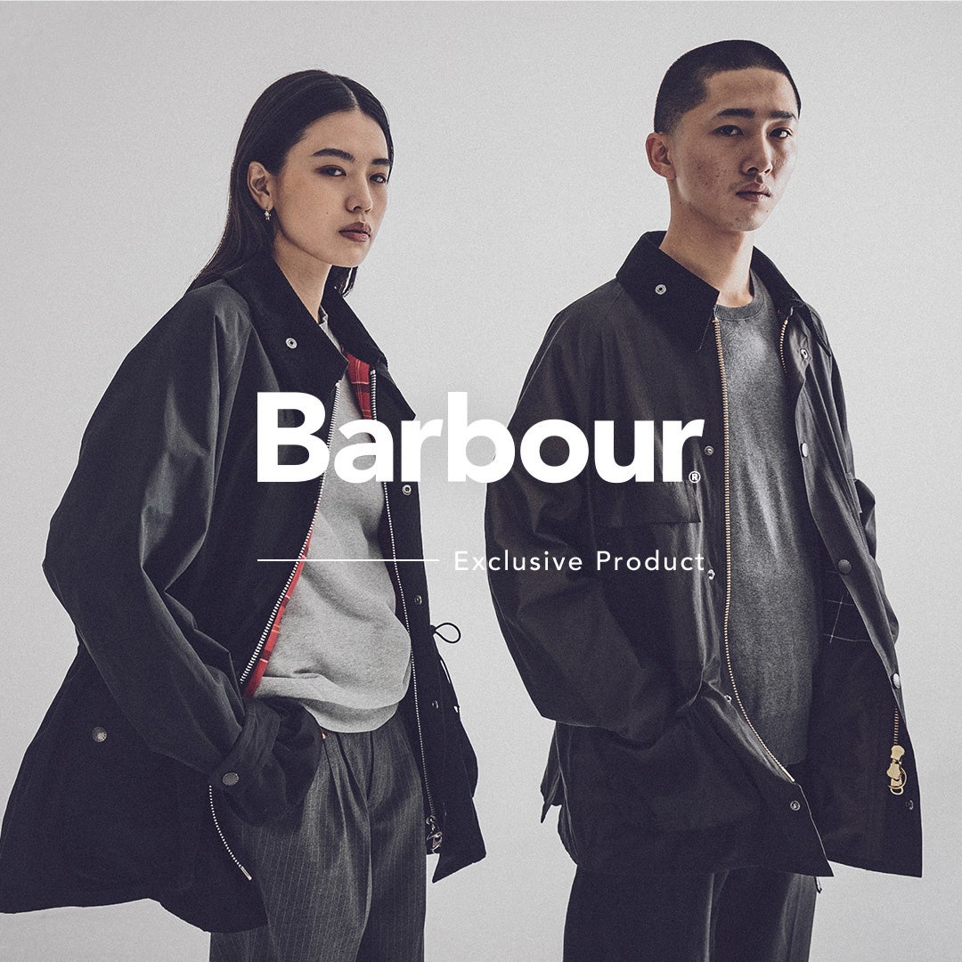 URBS メンズ・ウィメンズから別注「Barbour」が登場! | 株式会社