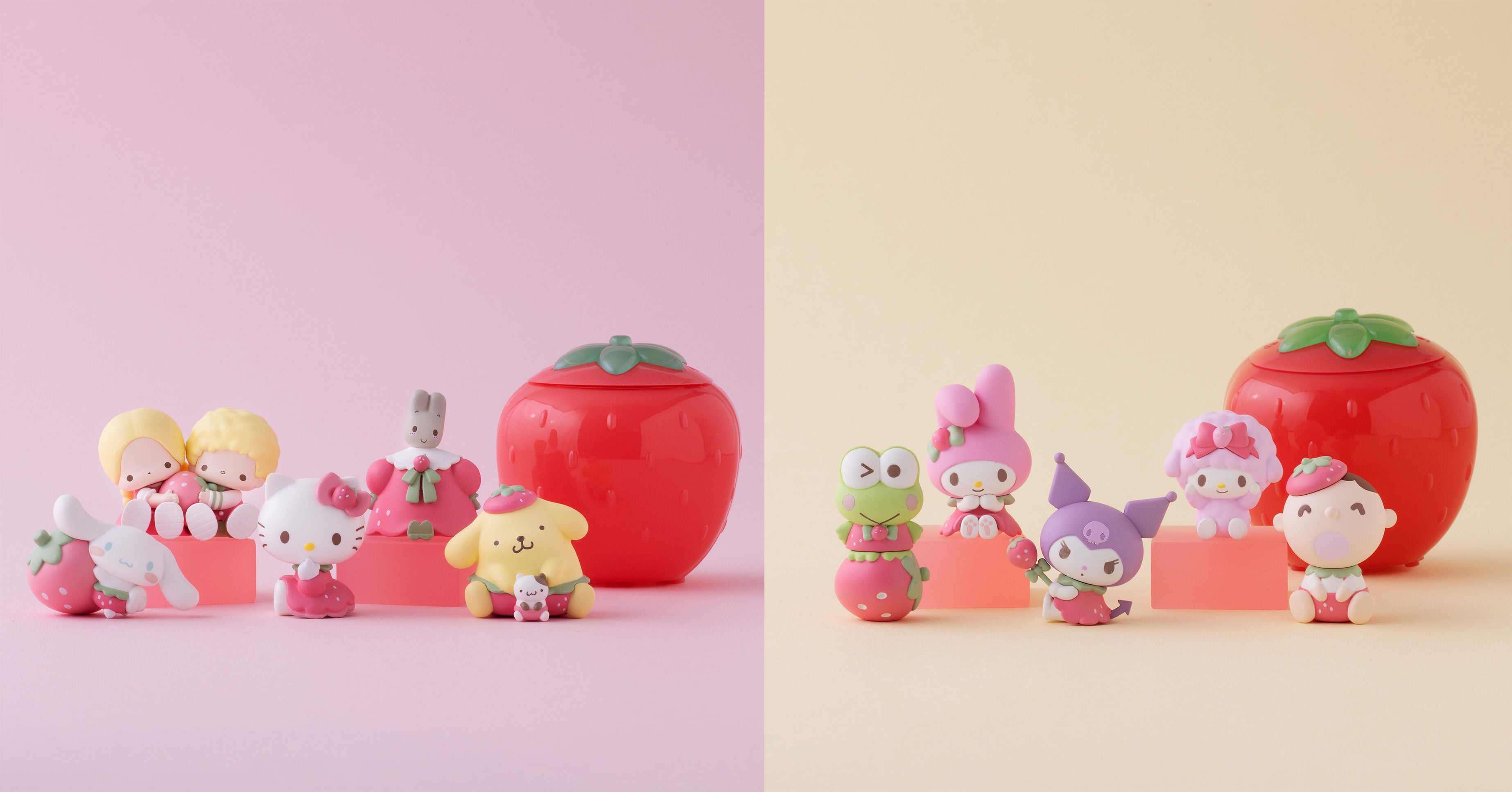 ハローキティ50周年記念ガシャポン® 『サンリオキャラクターズ いちご