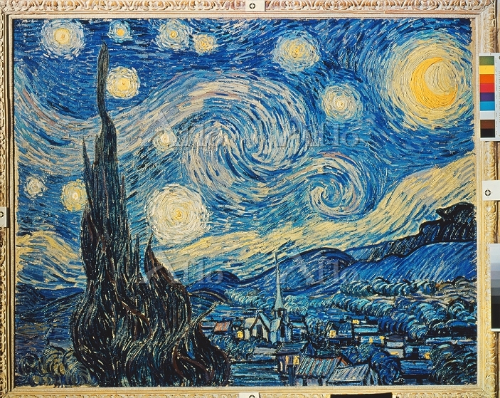 ゴッホ 「星月夜」 [947476]のアート作品 - アフロ