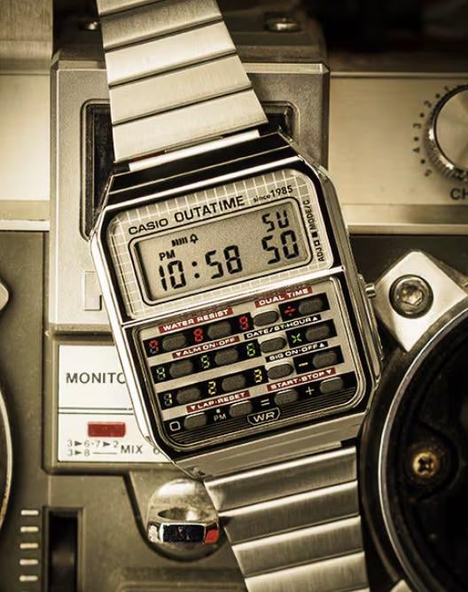 Casio x Back to the future watch : r/BacktotheFuture