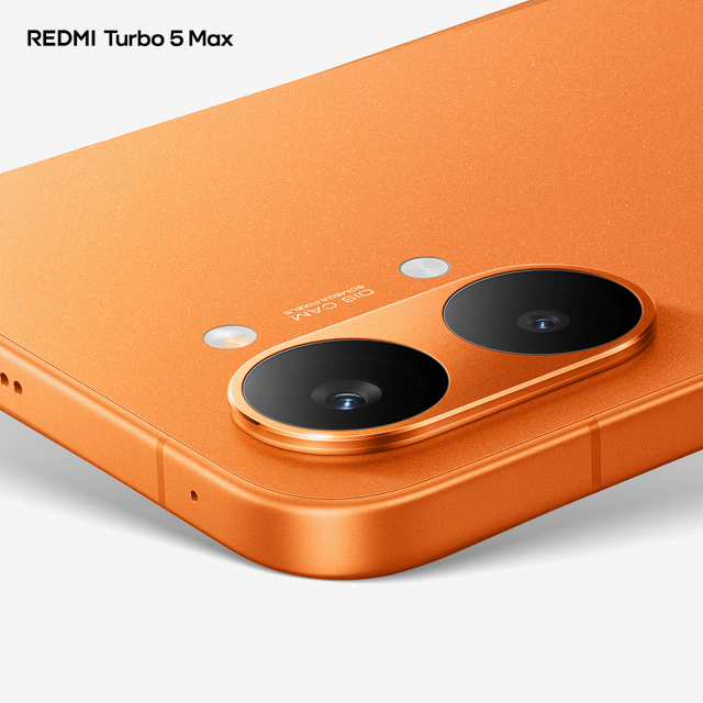 サンシャインオレンジ」カラーのREDMI Turbo 5 Maxを詳しく見てみよう