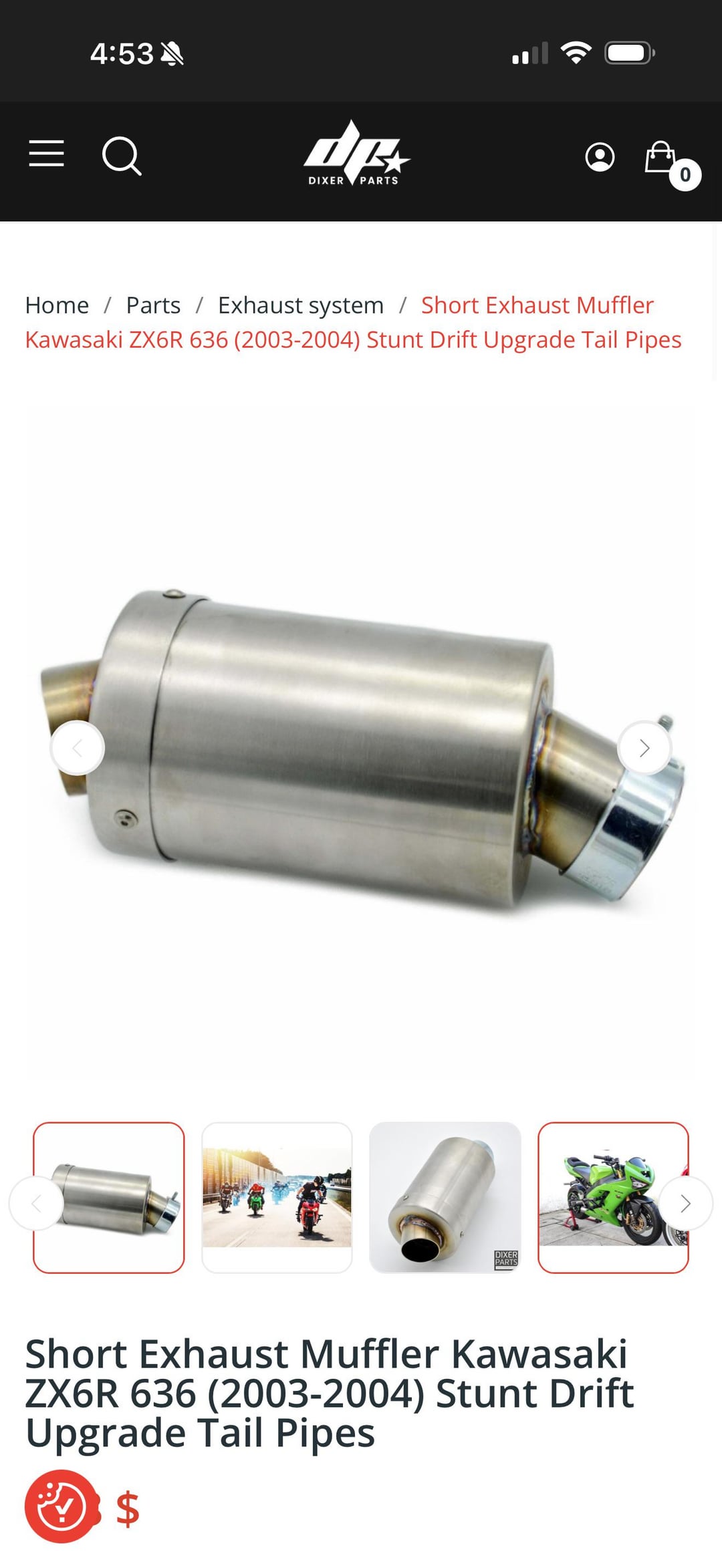 Exhaust recommendations 04 636 : r/zx6r