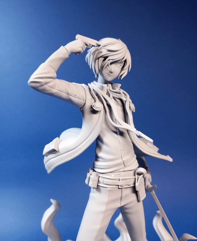 ペルソナ3 リロードの主人公、結城 理の1/8スケール3Dプリント