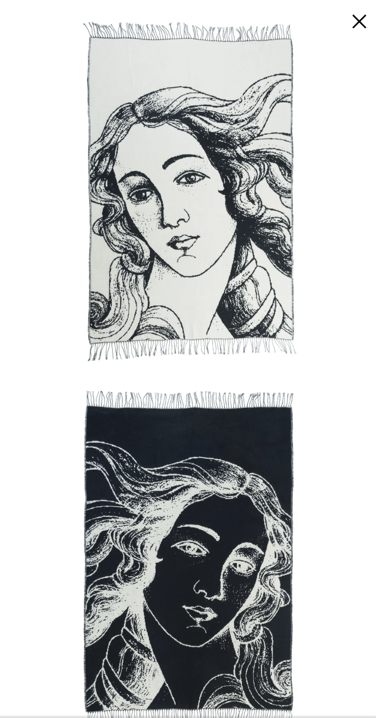 venus jacquard blanket worth it? : r/stussy
