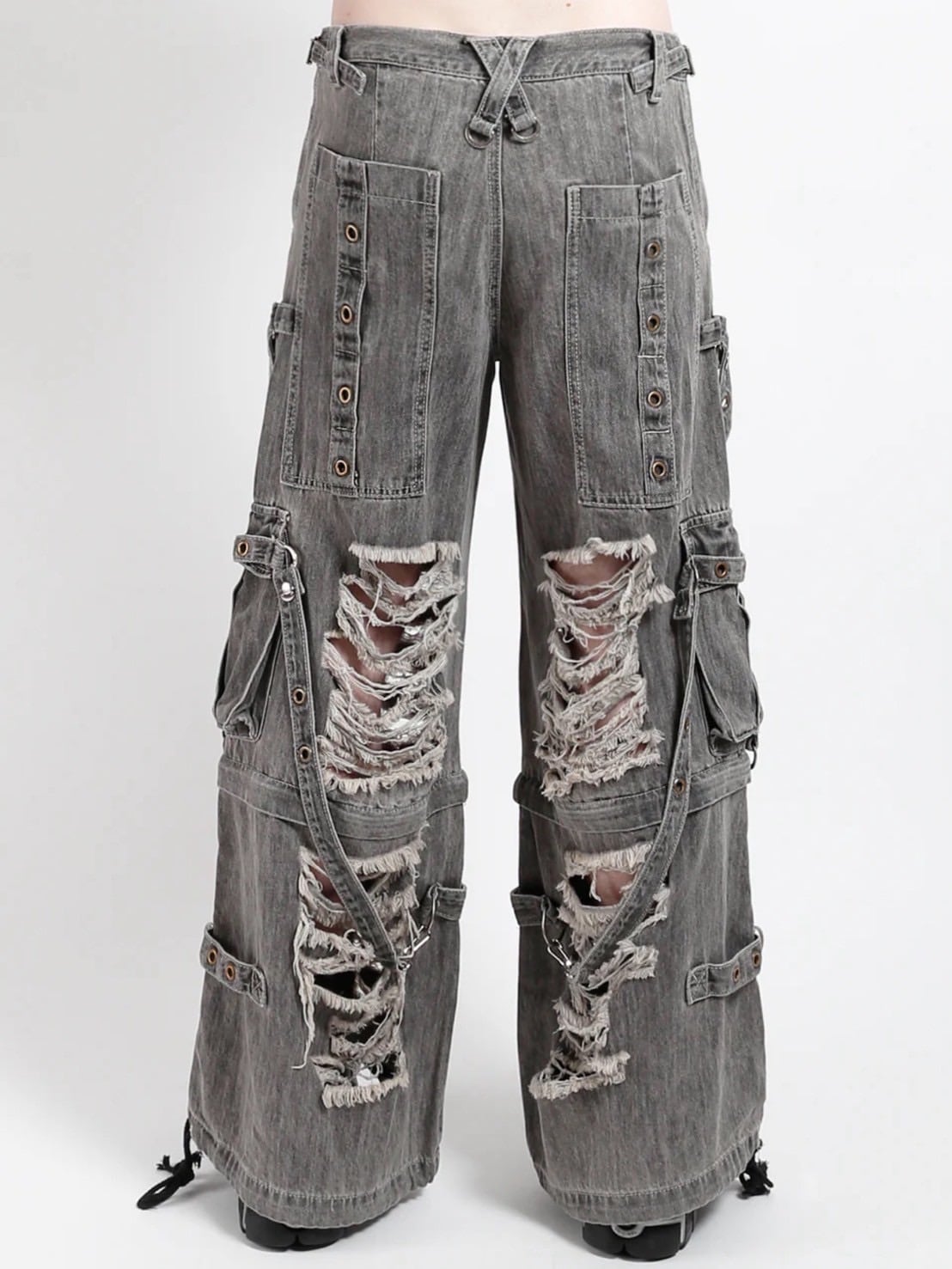 TRIPP nyc】DENIM STRAP SHREDDER PANT[JM7117MR] – PRESSING WEB SHOP