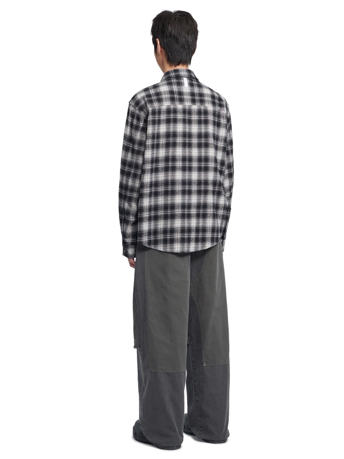 NOMANUAL】FLANNEL CHECK SHIRT JACKET – PRESSING WEB SHOP