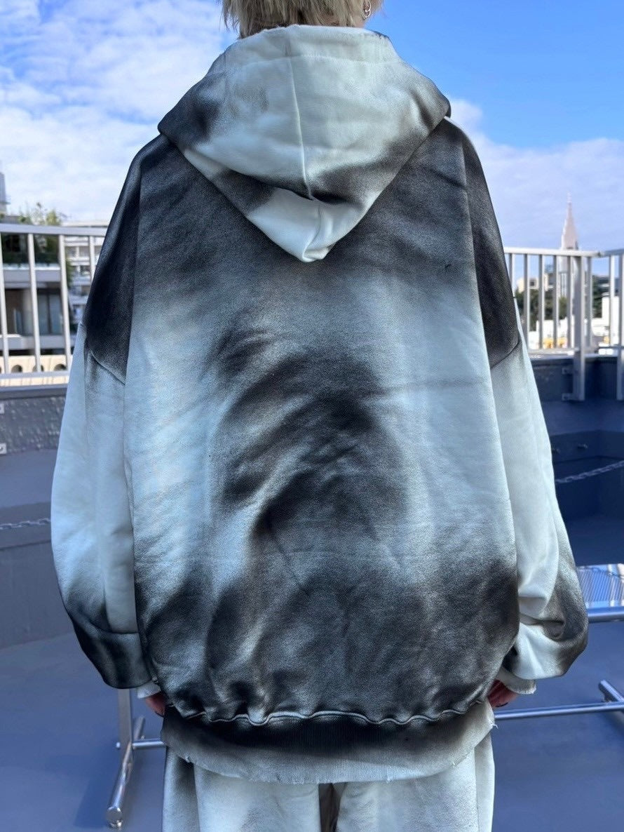 受注制【nmtc +】washing zip up hoodie (3color) / 【エヌエムティー