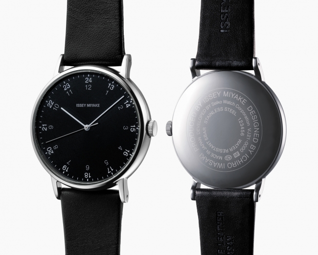 ISSEY MIYAKE WATCH＞午前と午後の2つのfaceをもつ新シリーズ「 f エフ