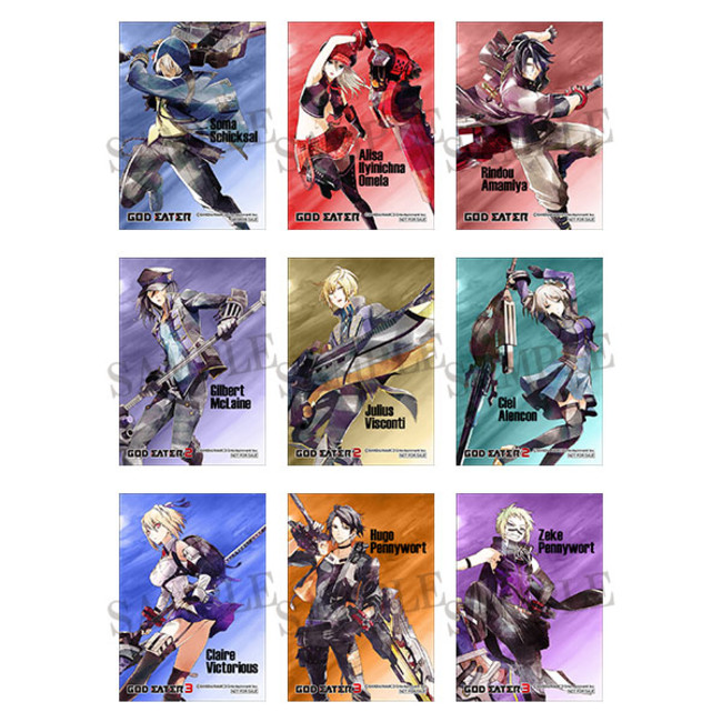 GOD EATER 11th ANNIVERSARY@ダッシュストア」池袋・大阪日本橋で期間
