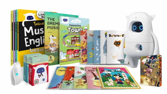 英語学習用AI（人工知能）搭載ロボット「Musio Xスペシャルセット」を