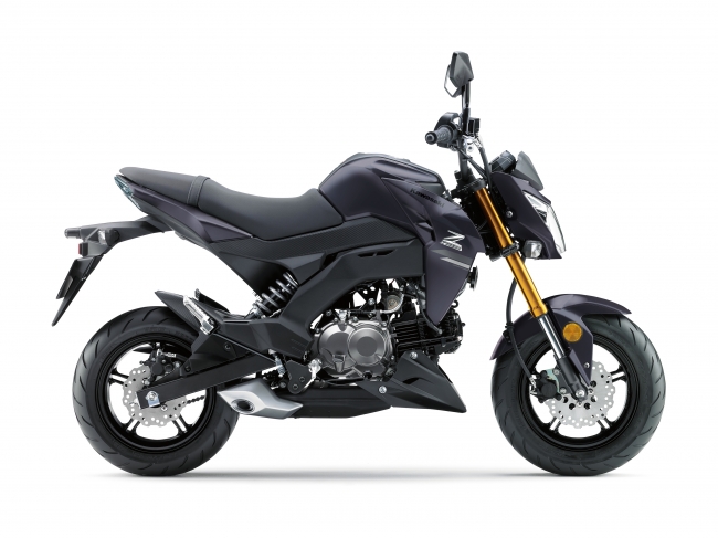 カワサキから「Z125 PRO」ニューグラフィック登場。2月1日（土）発売