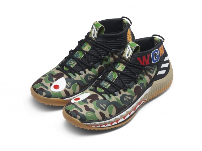 adidas Basketball」と「A BATHING APE®」のコラボレーションが実現